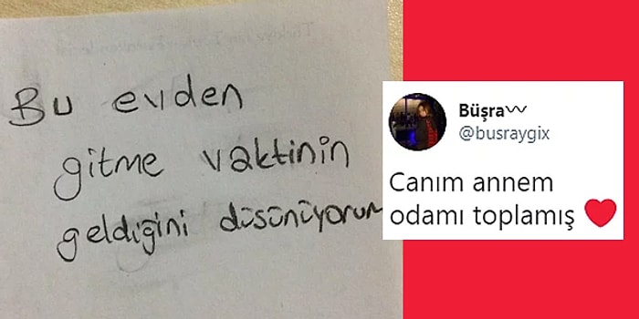 Annelerin Biricik Evlatlarına Bıraktığı Biraz Tatlı Biraz Sert Gülümseten Notlar