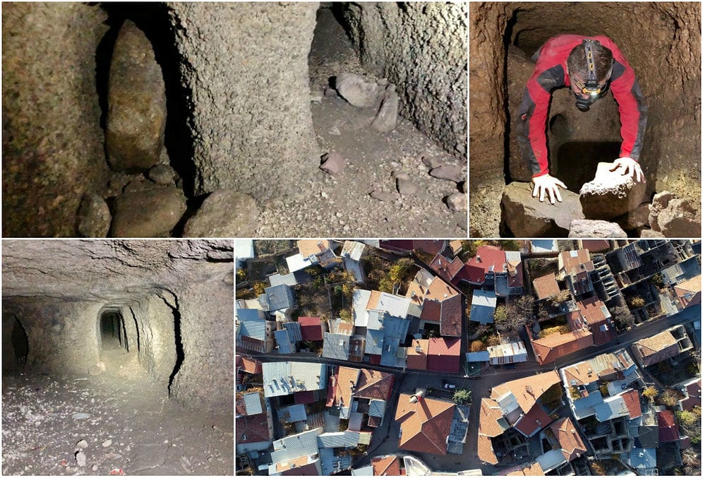 Kayseri'de 1.300 Metre Uzunluğunda Yeraltı Şehri Bulundu: 'Türkiye'de Bilinenlerden İki Misli Daha Büyük'