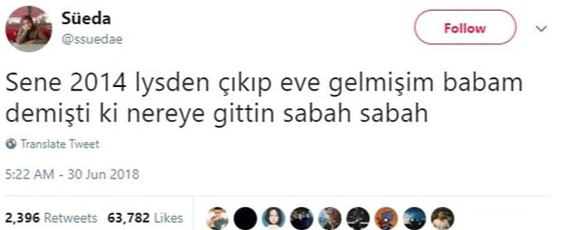 11. Neydi o sabah çıkışın?