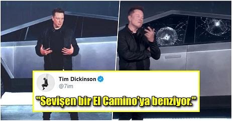 Hani Kırılmıyordu? Elon Musk'ın CyberTruck'ının Zırhlı Camı Kırılınca Goygoycuların Diline Düştü