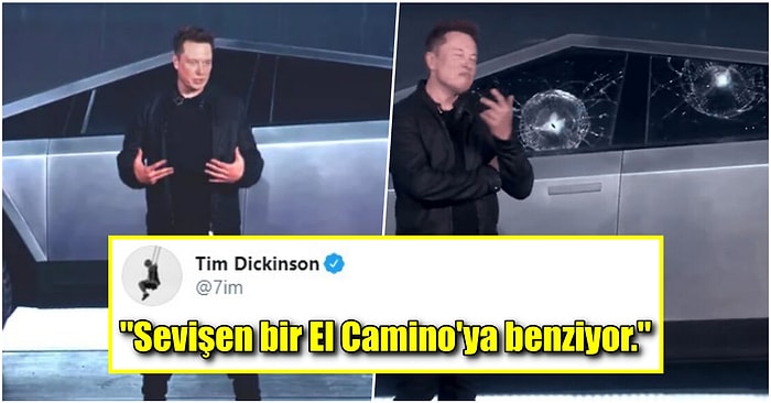 Hani Kırılmıyordu? Elon Musk'ın CyberTruck'ının Zırhlı Camı Kırılınca Goygoycuların Diline Düştü