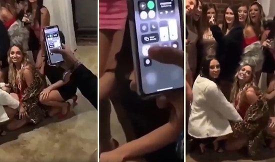 Fotoğraf Çekilmek İçin Poz Veren İnsanları Flaş Açıp Kapayarak Troll'leyen Adam