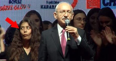 Kılıçdaroğlu, 'Göreceksiniz, Beyefendiyi Aşağıya İndireceğiz' Derken Tepkisiyle Gündeme Oturan Kadın!