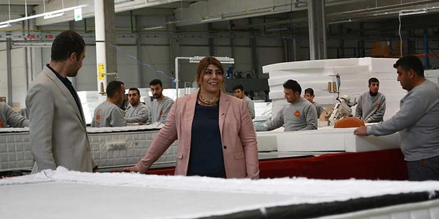 Ayrıca kendisi Kayseri Sanayi Odası ilk kadın meclis üyesidir.