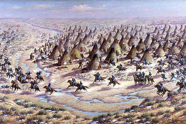 1864 - Sand Creek Katliamı gerçekleşti.