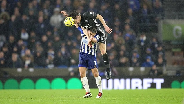 Leicester City, Brighton'ı 2-0 mağlup ederken milli oyuncumuz Çağlar Söyüncü, ilk 11'de başladığı maçın 90 dakikasında sahada kaldı ve taraftarlar tarafından maçın adamı seçildi.