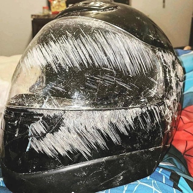 Kask takmanın önemi.