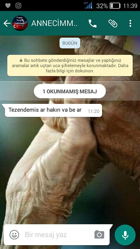 Arama hakkın varsa teyzeni ara?