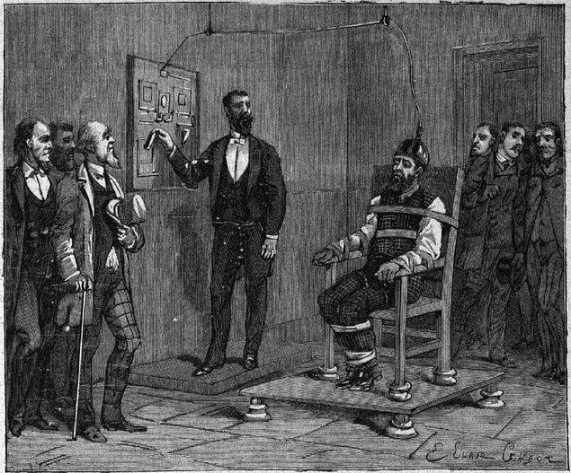 6 Ağustos 1890'da bir devlet, bir sandalyeyi ilk defa ölüm için kullandı...