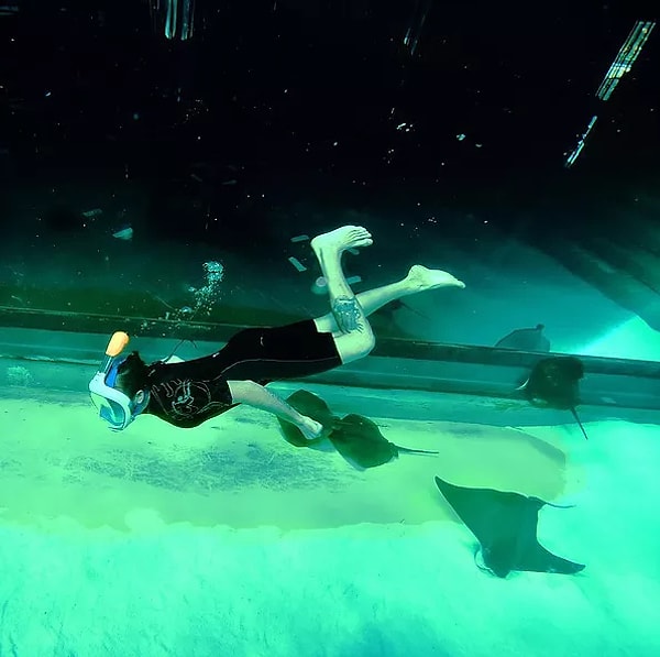 7. Мурат Далкылыч признается, что быть под водой он любит больше всего