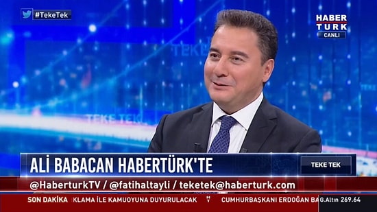Ali Babacan Canlı Yayında Yeni Kuracağı Partiyi Anlattı: 'AKP Dışından Olanlar Çoğunlukta Olacak'