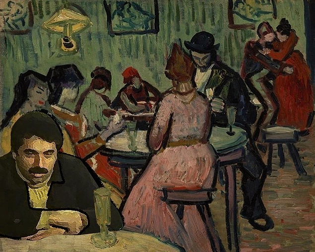 Van Gogh'un flüt tablosu.