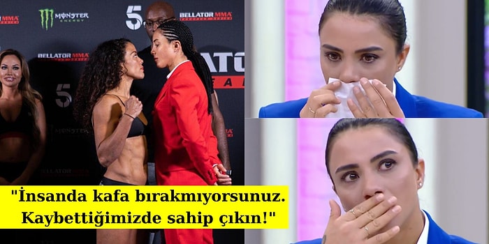 Kafes Dövüşünde Rakibine 32 Saniyede Yenilen Milli Sporcu Sabriye Şengül Yapılan Kötü Yorumlara Ağlayarak Cevap Verdi!