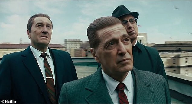 15. Filmin ismi The Irishman (İrlandalı) ama kadroda İrlanda asıllı tek bir oyuncu yok.