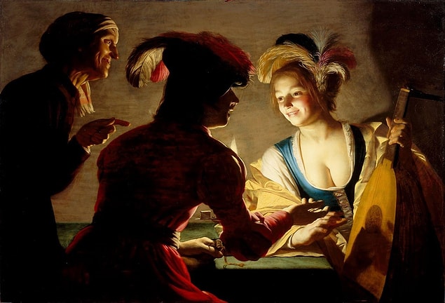 Hollandalı Barok dönem ressamı Gerard van Honthorst, gerçekçilik ile yapay ışığın dramatik kullanımını bir arada kullanarak harikalar yaratmış bir sanatçı.