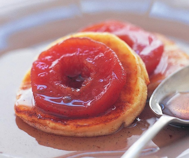 8. Pancake'i bir de ayvalı deneyin.