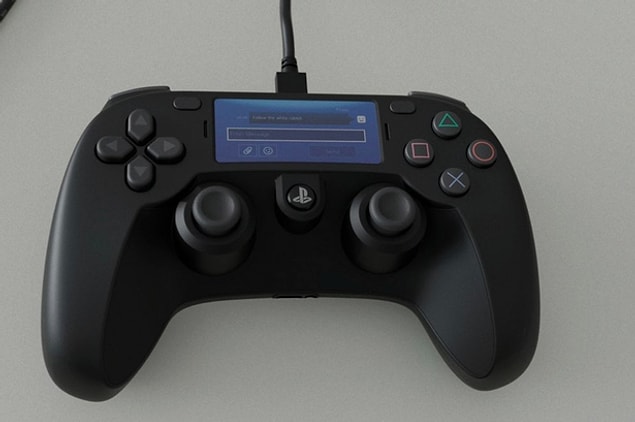 Oyun kolu DualShock 5'in sızdırılan görseli ise aşağıdaki gibi