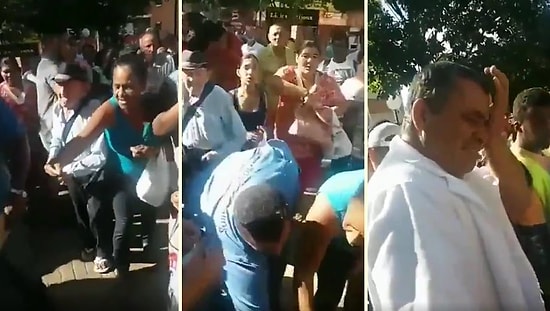 Zabıtalar Sokak Satıcısının Ürünlerine El Koymadan Önce Ürünleri Satın Alan Vatandaşlar!