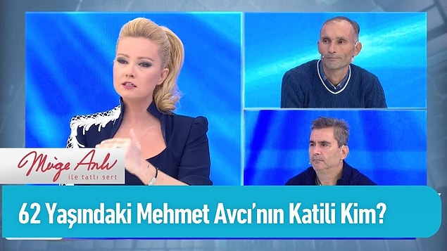Olayın aydınlanması için Mehmet Avcı'nın oğlu Müge Anlı'ya başvurdu ve cinayetin aydınlatılmasını istedi.