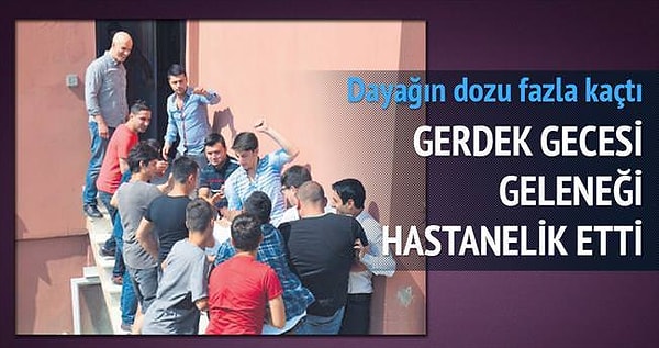 12. Düğün gecesi neden damadın ağzına lokum tıkılıp sırtına vurulur?