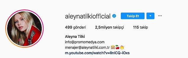 Sana Instagram Dm'den yürüyecek ünlü Aleyna Tilki!