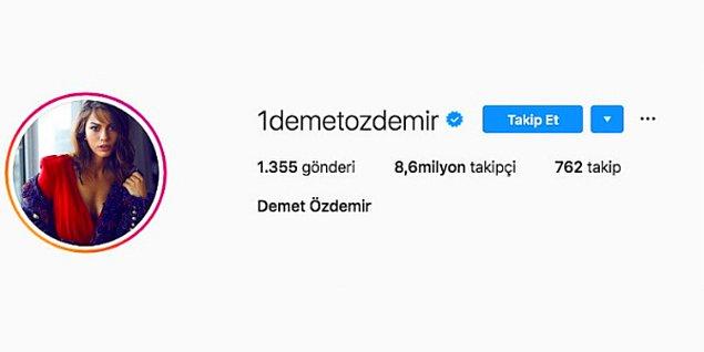 Sana Instagram Dm'den yürüyecek ünlü Demet Özdemir!