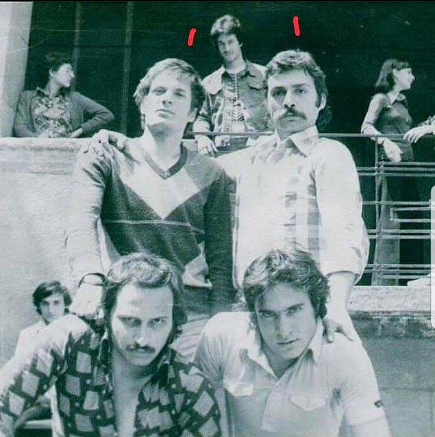 15. Mehmet Ali Erbil ve Haluk Bilginer'in öğrencilik yılları, Ankara, 1976.