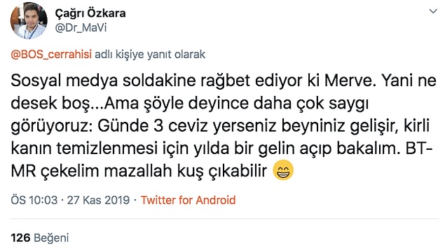 Bu paylaşım oldukça ses getirdi. Cerrah Merve'yi savunanlar da oldu...