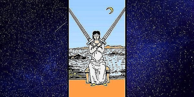 Seçtiğin Kart; "Kılıçların İkilisi"