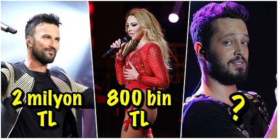 Yılbaşı Programları Belli Olan Ünlülerin Kazanacakları Paralar Küçük Dilinizi Yutturacak!