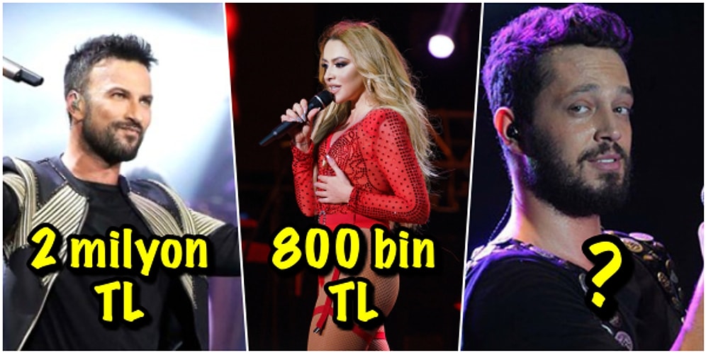 Yılbaşı Programları Belli Olan Ünlülerin Kazanacakları Paralar Küçük Dilinizi Yutturacak!