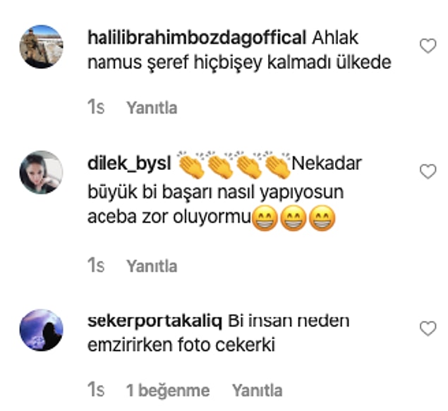 Kendi çirkin düşüncelerini,