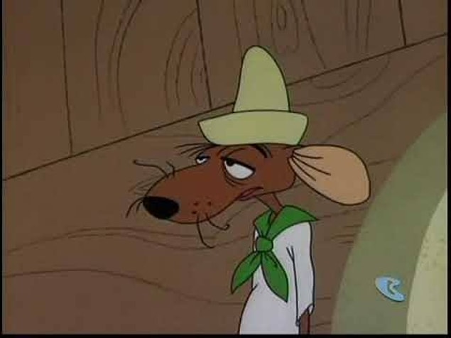 11. Speedy Gonzales'in çizgi filmin sadece iki bölümünde görünen bir kuzeni vardı: Slowpoke Rodriguez. Slowpoke yeterince hızlı hareket edemediği için kendini korumak amaçlı silah taşıyordu.