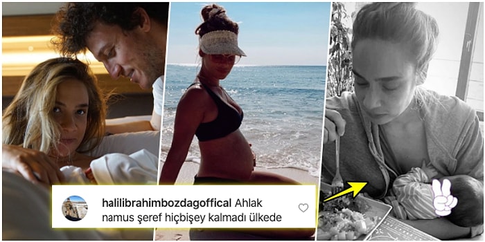 Ahlak Bekçileri Yine İş Başında! Yeni Doğum Yapan Müge Boz Emzirirken Fotoğraf Paylaştığı İçin Linç Edildi