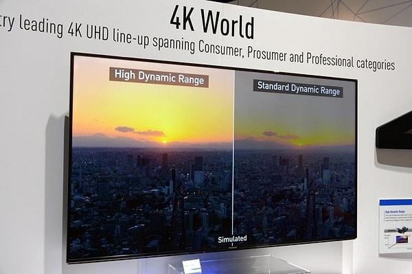 Basedeceğimiz ilk temel fark HDR teknolojisi. Ucuz smart TV'lerde bu özelliği bulamıyoruz. Peki HDR teknolojisi nedir?