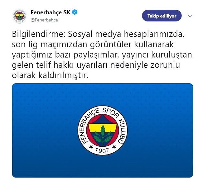 Maçlara katılan spor takımlarının resmi hesapları bile bu uygulamadan nasibini defalarca aldı.
