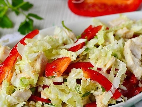 5. Салат с курицей