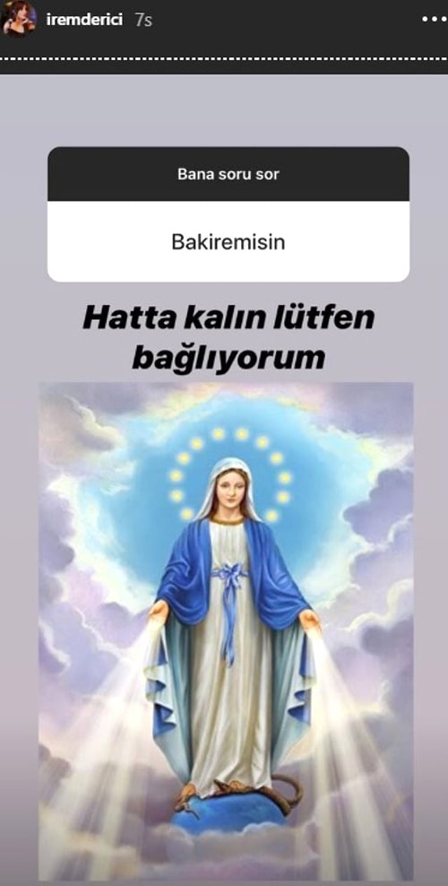 İrem Derici Instagram'da Takipçilerinin Sorularını Yanıtladı, "Bakire misin?" Sorusuna Verdiği Cevapla Herkes Güldürdü!