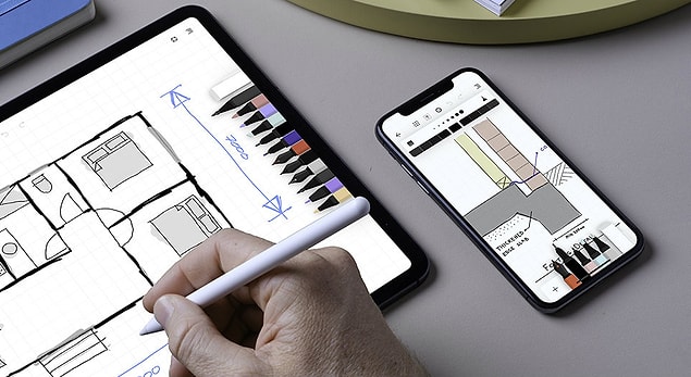 Yılın iPad uygulaması: Flow by Moleskine. Çizim sevenlerin mutlaka edinmesi gereken, adeta sanal bir not defteri.