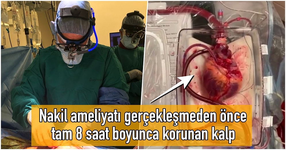 ABD'de İlk Kez 'Ölü Bir Kalp' Tekrar Hayata Döndürülüp Bir Başka Hastaya Nakledildi!