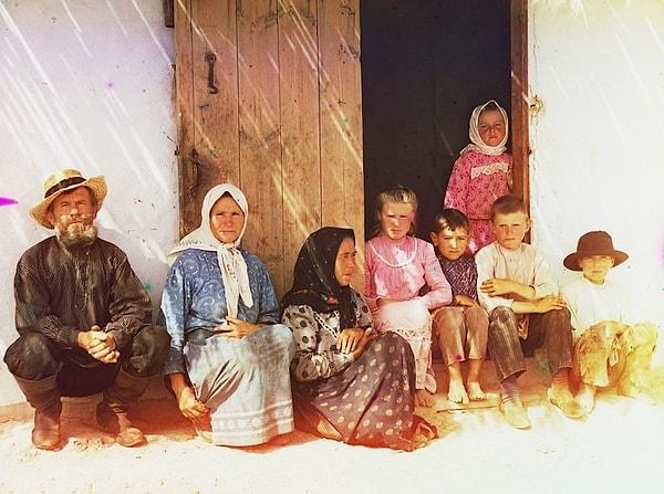 22. Graficka’da bir göçmen aile.