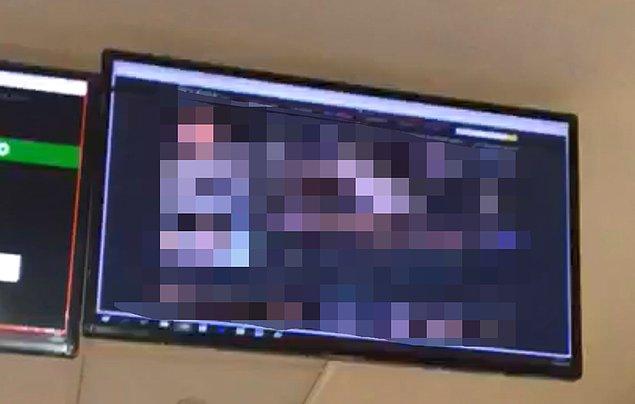 6. Hastane personelinin hasta sıra monitörüne yarınlar yokmuşçasına porno film yansıtması