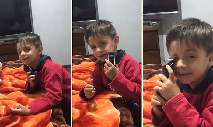 Tıraş Makinesiyle Oynayan Çocuğun Sonu Kötü Biten Tıraş Denemesi!