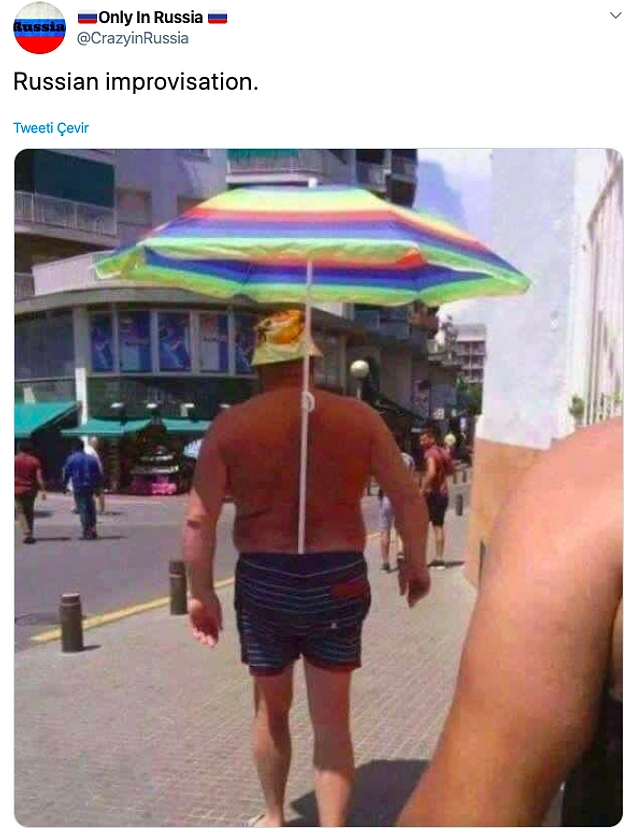 Rusya'da sorunlara bulunan doğaçlama çözümler ☀️