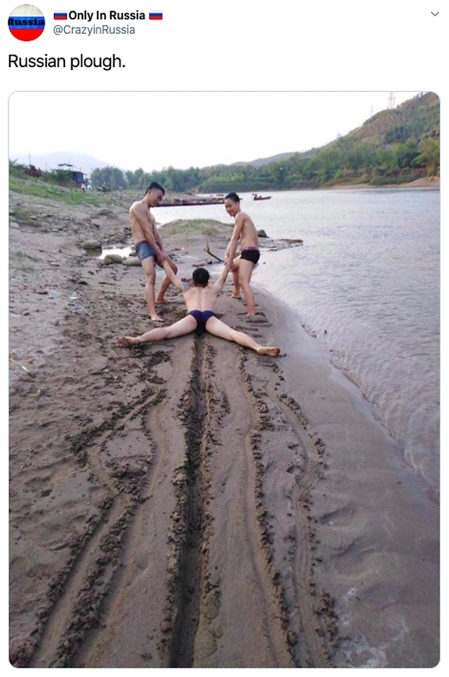 Rusya'da saban nasıl kullanılır adlı çalışma 😆