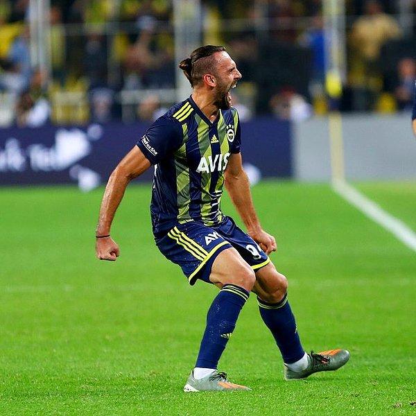 Vedat Muriqi'nin bu sezon Süper Lig'de gol attığı tüm maçlarda Fenerbahçe sahadan galibiyetle ayrıldı.