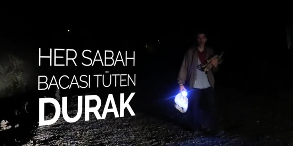 Öğrenciler Üşümesin Diye Her Sabah Durağı Sobayla Isıtan Güzel İnsan!