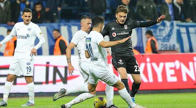 Süper Lig'in 14. haftasında Beşiktaş, Kasımpaşa'ya konuk oldu.