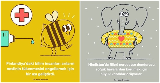 2019 Yılında Dünya Çapındaki Herkese Umut Vadeden Gelişmeleri Çizimlerle Birleştiren Sanatçıdan 20 Pozitif İllüstrasyon