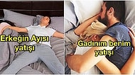 Sevgililerin Yataktaki Uyuma Şekillerine Göre Yapılmış Birbirinden Gerçekçi Analizler